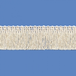 <strong>P262/ 0</strong> - Cotton Fringes/ Natural - wide 2,5cm