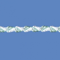 <strong>354/1/26</strong> - Combined braid/ Light green and white