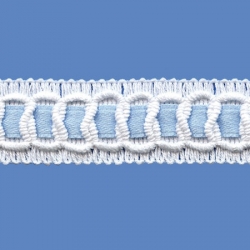 <strong>380/ 4</strong> - Lace Trimming/ Sky blue