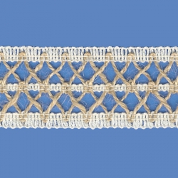 <strong>H8</strong> - Jute Lace Trimming W - Wide 3cm