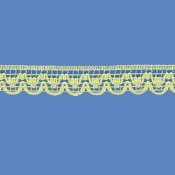 <strong>808/ 20</strong> - Handicraft Lace Trimming/ Baby Yellow