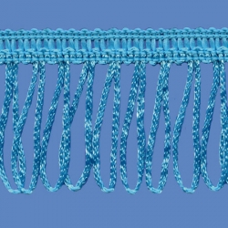 <strong>M275/ 19</strong> - Discontinuous fringe/ Turquoise