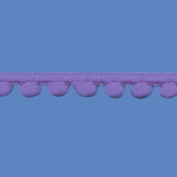 <strong>M44/ 25</strong> - Mini Pom Pom Loop Fringe/ Lilac