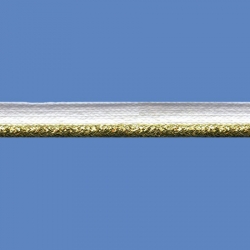 <strong>X11/1/81</strong> - Cord trim lame/ White-Gold